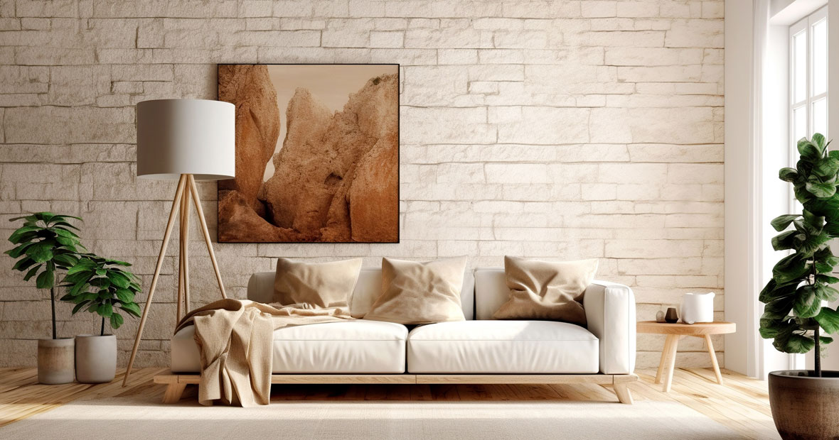 Enduit imitation pierre